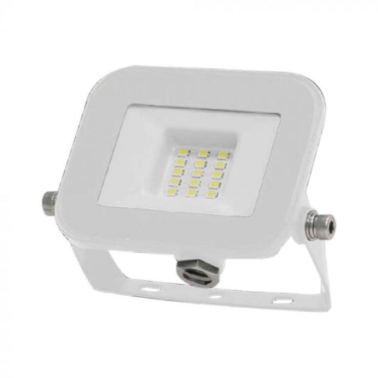 LED FLOOD SLIM 10W CW 115° 735lm IP65 WHITE SAMSUNG CHIP PRO-S