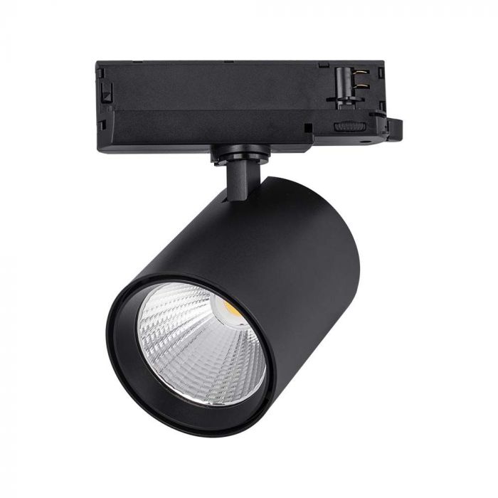 LED TRACK LIGHT ALUMINUM 35W DL 3000lm 30° 159x151x91mm BLACK