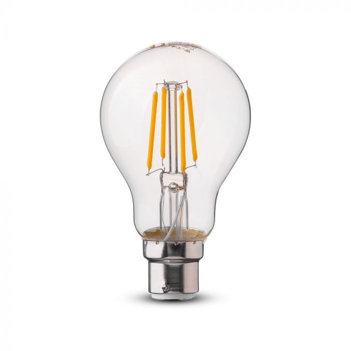 LED B22 FILAMENT LAMP A60 4W WW 400lm 300° 60X107 SAMSUNG CHIP