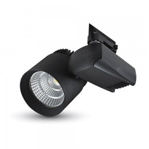 LED EURO TRACK LIGHT COB LIGHT 40W 2400lm 5000K 24° 225X185X138