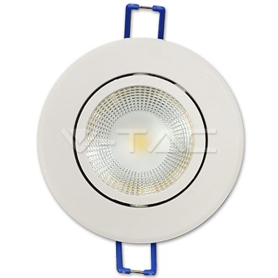 LED COB DOWNLIGHT ROUND 5W WW 350lm 60° 88X40 (72)