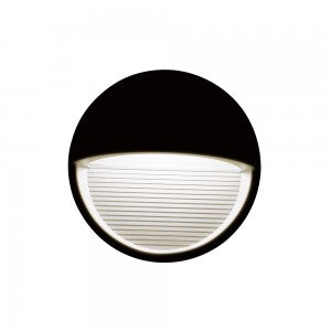 LED STEP LIGHT ROUND 3W 90° 210lm DL 166X94 BLACK IP65