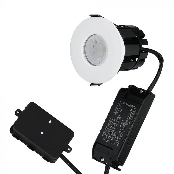 LED BLUETOOTH FIRE RATED DOWNLIGHT CCT CHANGEABLE 10W DIMMABLE IP65