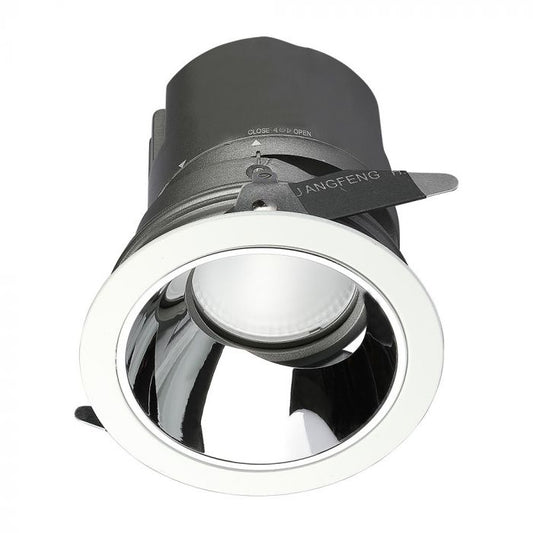 LED COB HOTEL DOWNLIGHT GREY 35W DL 2300lm 0-27° 160X176 (150) A++