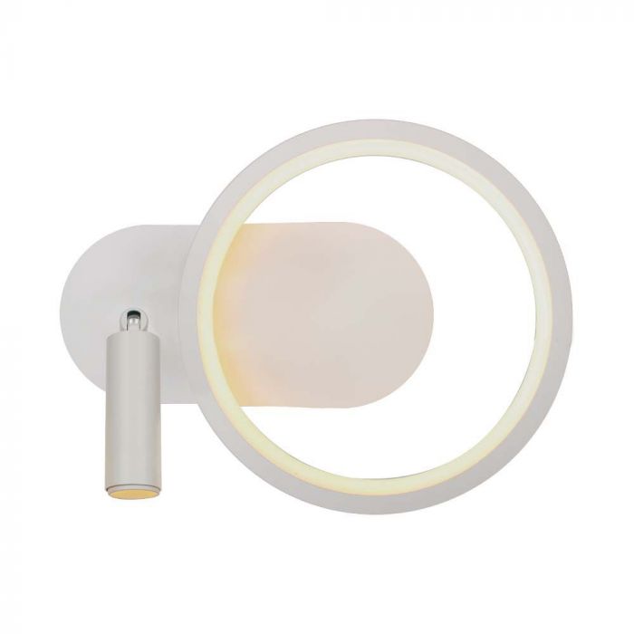 LED DESIGNER WALL LIGHT 14W DL 1500lm 250x180mm WHITE