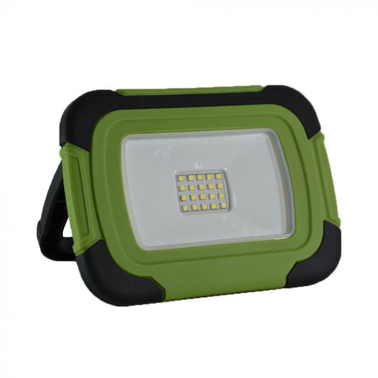 LED FLOOD RECHARGEABLE 20W DL 100° 1400lm IP44 GREEN/BLACK