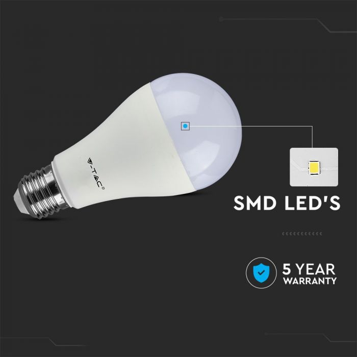 LED E27 LAMP 17W WW 1521lm 200° 65X135 SAMSUNG CHIP DIMMABLE