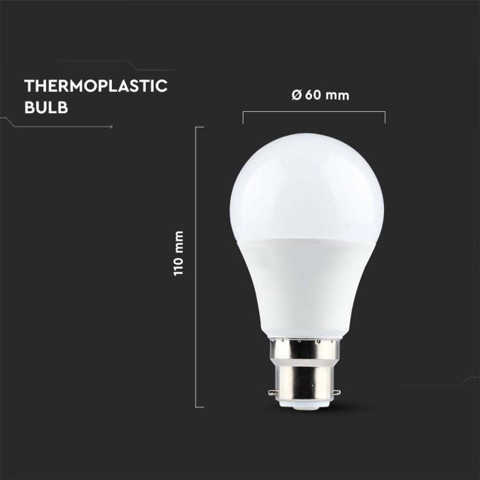 LED B22 LAMP 10.5W DL 1055lm 200° 60X110 SAMSUNG CHIP