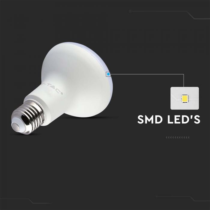 LED E27 LAMP R63 8.5W DL 806lm 120° 63X100 SAMSUNG CHIP