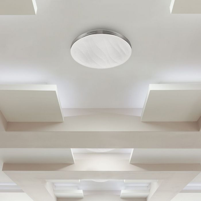 LED DESIGNER Ceiling Light With Remote Control CCT Changing 20/40/20W 40000lm 360° 395X80 DIMMABLE