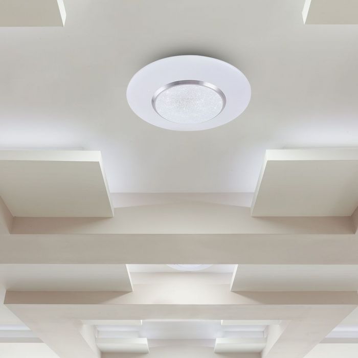 LED DESIGNER Ceiling Light with Remote Control CCT Changing 60W 6000lm 360° 490x85 DIMMABLE