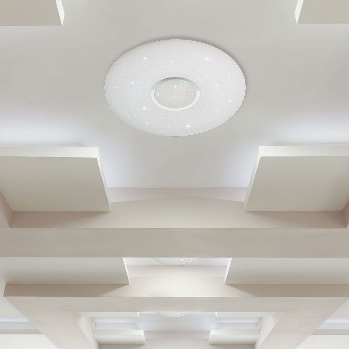 LED DESIGNER Ceiling Light with Remote Control CCT Changing 30/60/30W 6000lm 360° 493X80 DIMMABLE