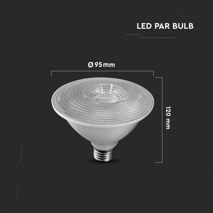 LED E27 PAR30 LAMP 11W DL 800lm 40° 95X120 SAMSUNG CHIP