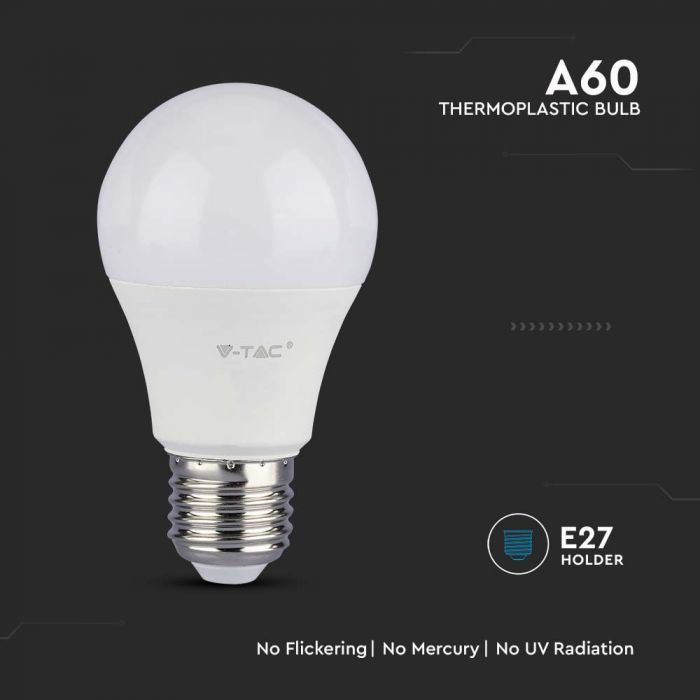 LED E27 LAMP A60 10.7W WW 1055lm 200° 60X110 SAMSUNG CHIP