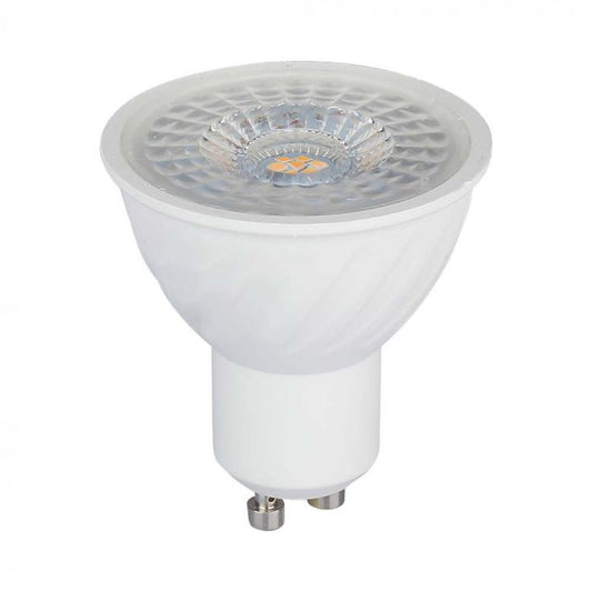 LED GU10 LAMP 6W WW 445lm 110° 50X55 SAMSUNG CHIP DIMMABLE