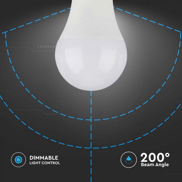 LED E27 LAMP 11W WW 1055lm 200° 60X120 DIMMABLE