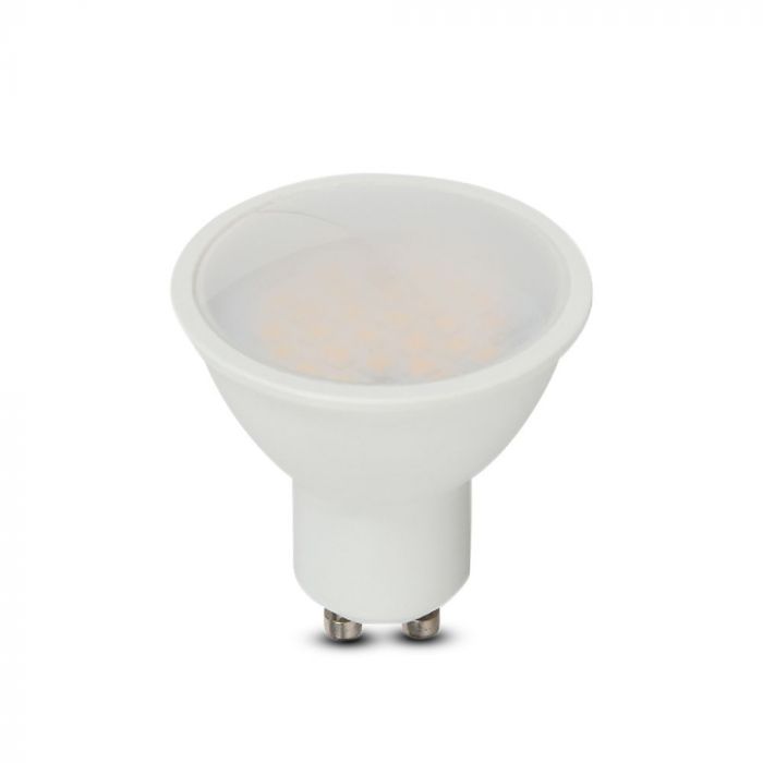 LED GU10 LAMP 4.5W WW 400lm 110° 50X56 PLASTIC SAMSUNG CHIP