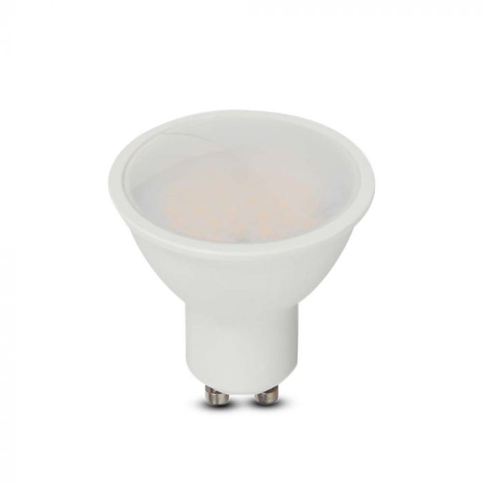 LED GU10 LAMP 4.5W CW 400lm 110° 50X56.5 PLASTIC SAMSUNG CHIP