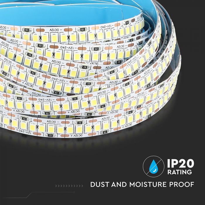 LED STRIP LIGHT 2835 SMD 240LEDs DL 12V 20W/M 2000lm/M