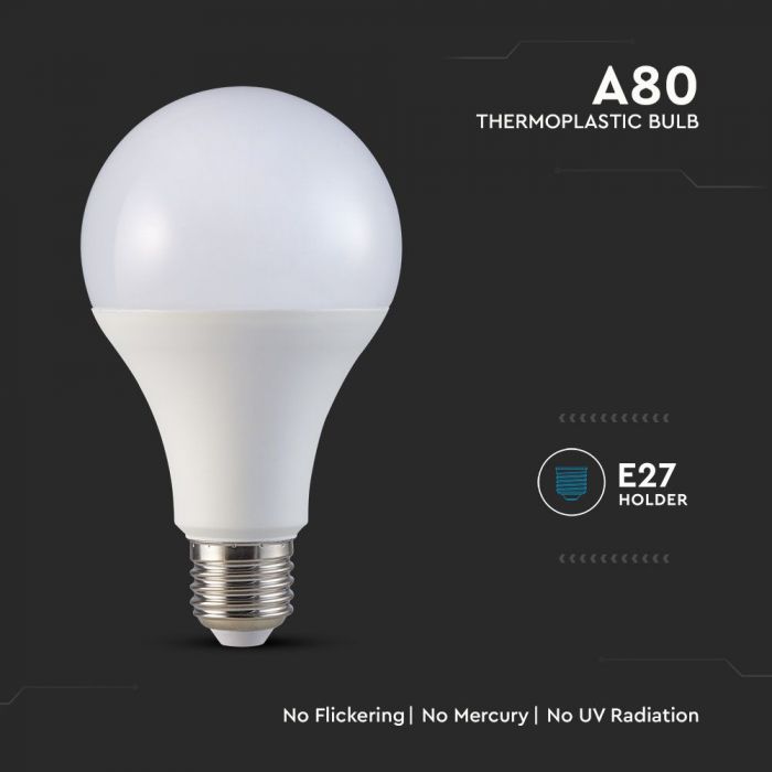 LED E27 LAMP A80 20W DL 2452lm 200° 80X148 SAMSUNG CHIP