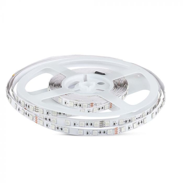 LED STRIP LIGHT 5050 SMD 60LEDs WW 830Lm 10W/M 24V