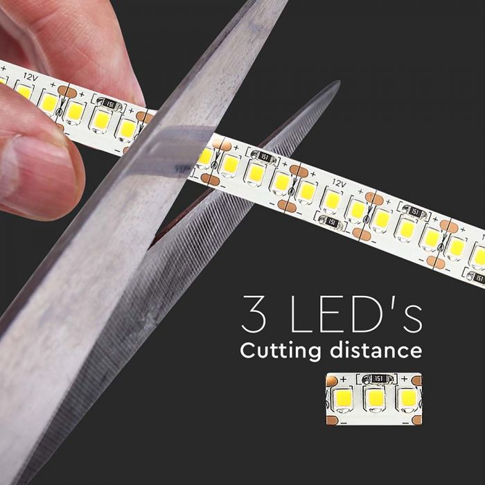 LED STRIP LIGHT 2835 SMD 204LEDs  WW 12V 17W/M 1700lm/M