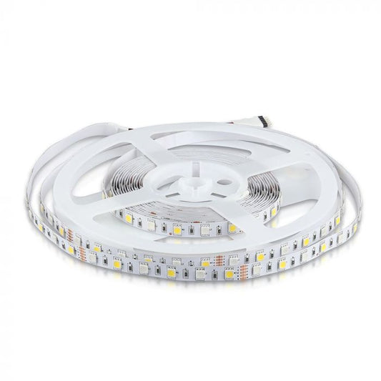 LED RGB+DL STRIP LIGHT 5050 SMD 60LEDs 357lm 8W/M