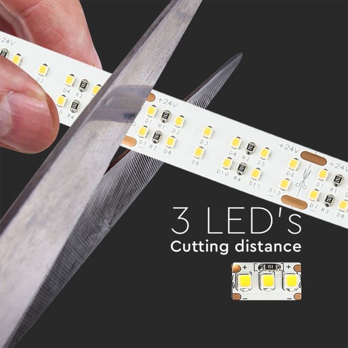 LED STRIP LIGHT 2216 SMD 238LEDs DL 2400Lm 30W/360led/M 5M 24V