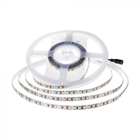 LED STRIP LIGHT 2835 SMD 126LEDs CW 1100Lm 8W/M 5M 24V