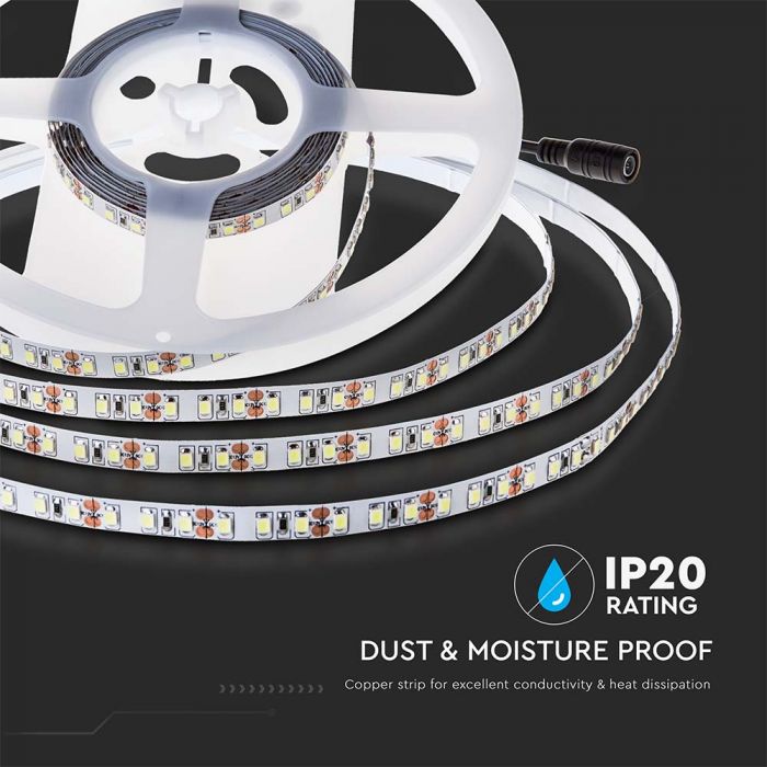 LED STRIP LIGHT 2835 SMD 120LEDs DL 750Lm 8W/M 10? 24V