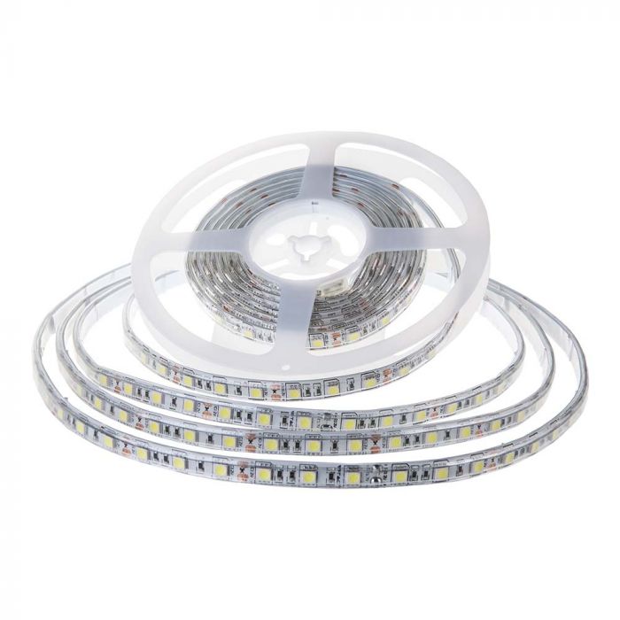 LED STRIP LIGHT 2835 SMD 120LEDs WW 750Lm 7.5W/M 10M 24V IP65