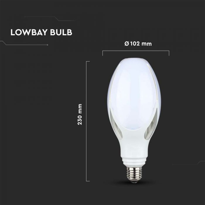 LED E27 OLIVE LAMP 36W CW 3960lm 265° 212X90 SAMSUNG CHIP