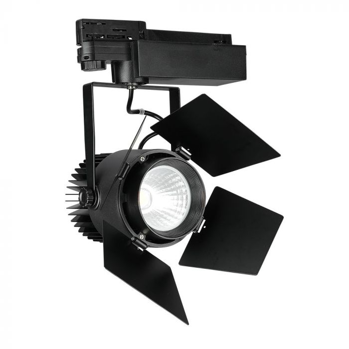 LED TRACK COB LIGHT 33W 3000lm DL 24-60° 17X23X24 4-LINE SAMSUNG CHIP BLACK