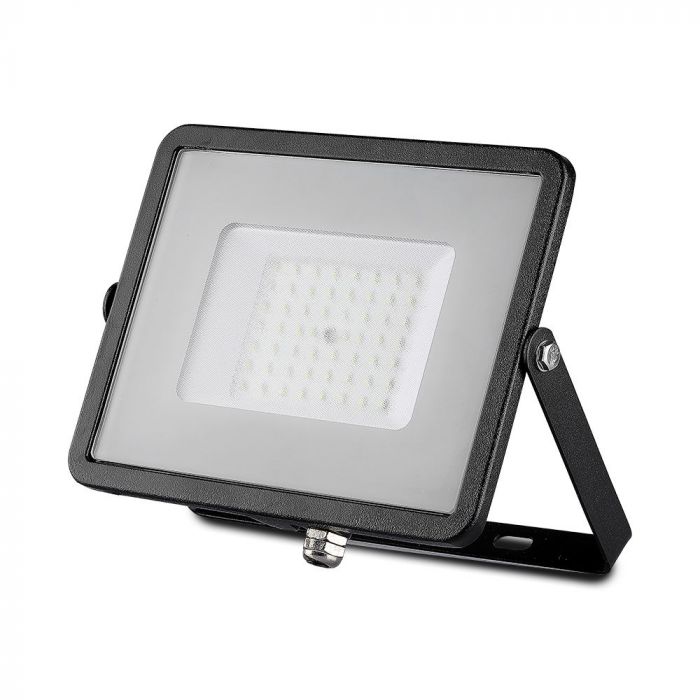 LED FLOOD SLIM 50W DL 100° 4000lm IP65 BLACK SAMSUNG CHIP