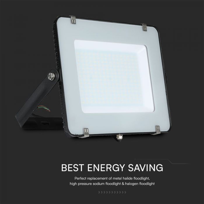 LED FLOOD SLIM 200W DL 100° 16500lm IP65 BLACK SAMSUNG CHIP