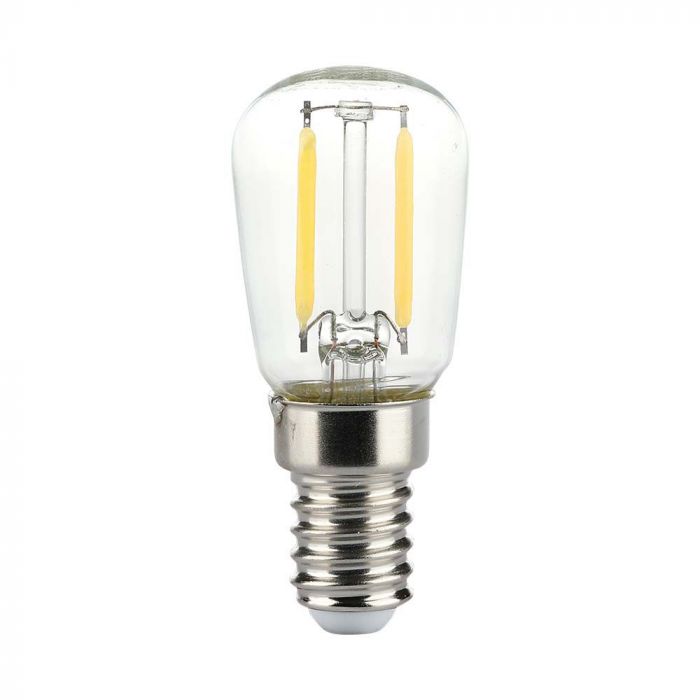 LED E14 FILAMENT LAMP 2W WW 200lm 300° 26x64 ST26