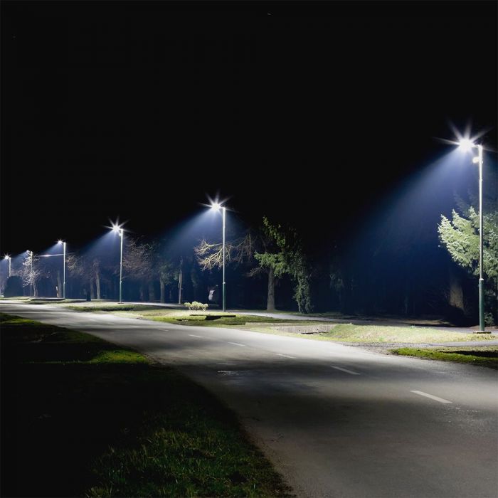 LED STREET LIGHT 50W DL 4700Lm 110° GREY 468x215x60 IP65