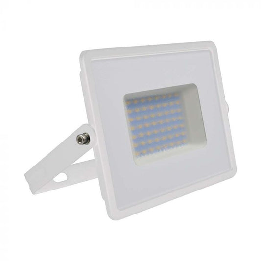 LED FLOOD SMD SLIM 50W CW 100° 4300lm IP65 WHITE