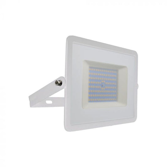 LED FLOOD SLIM 100W CW 100° 8700lm IP65 WHITE