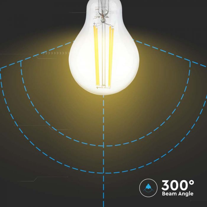 LED E27 FILAMENT LAMP A60 12W WW 1521lm 330° 60x105