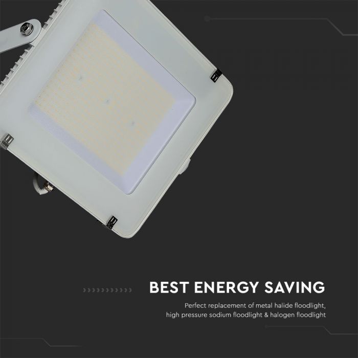 LED FLOOD SLIM 300W DL 100° 34500lm (115lm/W) IP65 WHITE SAMSUNG SMD CHIP