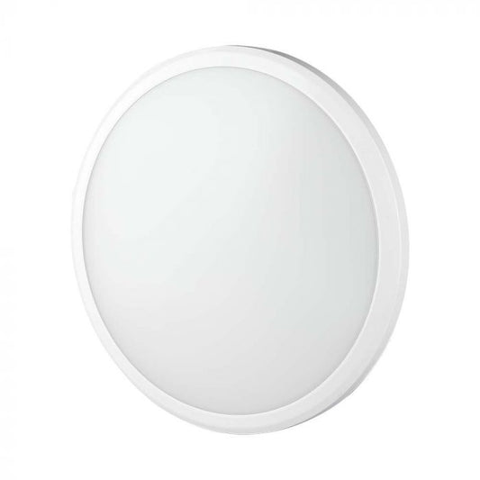 LED SLIM DOME WITH EMERGENCY BATTERY 14W DL 1440lm 110° 270X65 SAMSUNG CHIP IP65 IK08