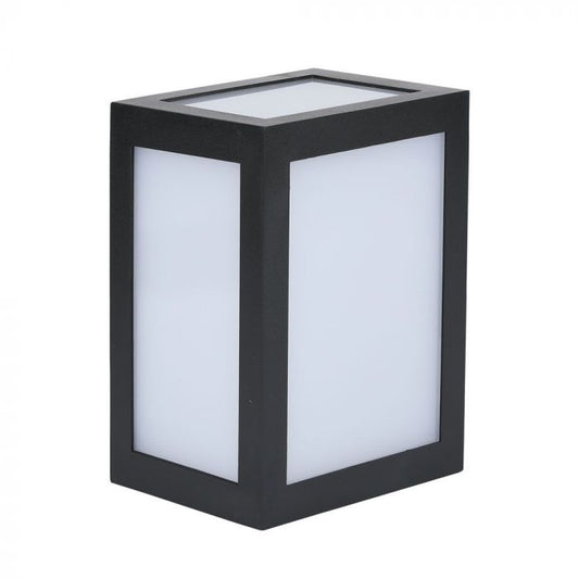 LED WALL LIGHT PC 12W DL 1350lm 170° 130X160X108 BLACK IP65