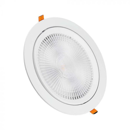 LED COB DOWNLIGHT 20W CW 1975lm 25° 170X38 (145) MOVABLE SAMSUNG CHIP