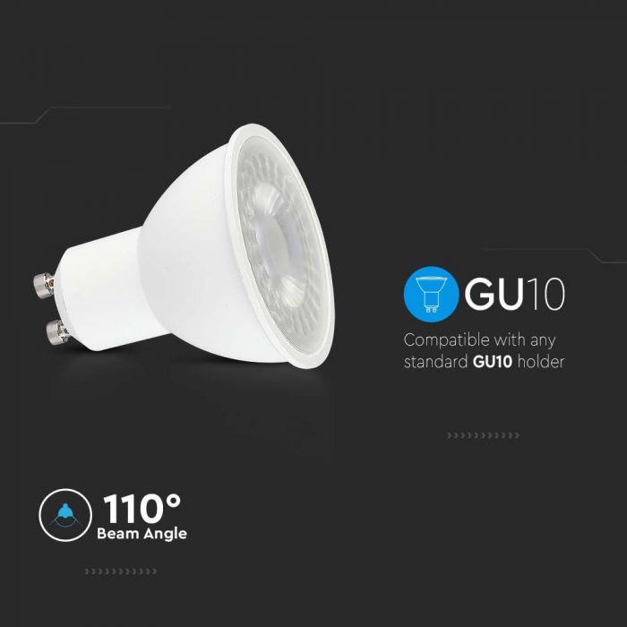 LED GU10 LAMP 7.5W DL 610lm 110° 50X55 WITH SAMSUNG CHIP