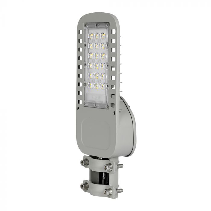 LED STREET LIGHT SAMSUNG CHIP 30W DL 4050lm 120° GREY 375x135x63 IP65