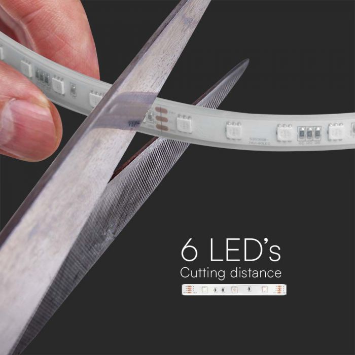 LED MAGIC STRIP RGB 13W/M  60 LEDS/M 24V - SET 5M IP65