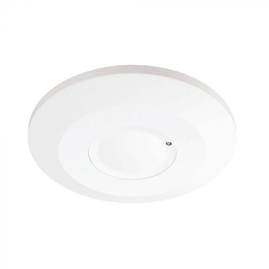 LED MICROWAVE MOTION SENSOR CEILING 360'D 1-8m(radius) adjustable 2000W  Max 115x24.3mm WHITE IP20