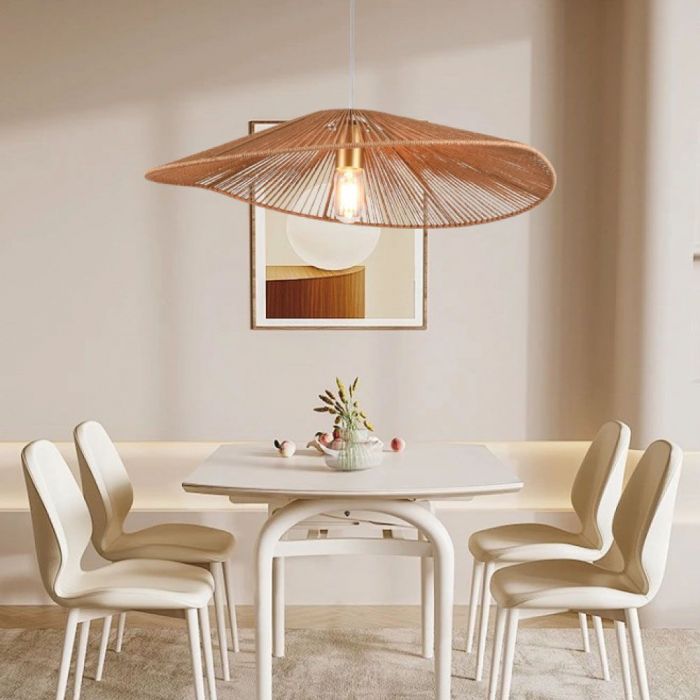 LED DESIGNER PENDANT LAMPHOLDER HEM ROPE E27 600x1525mm