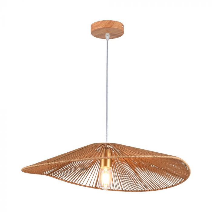 LED DESIGNER PENDANT LAMPHOLDER HEM ROPE E27 600x1525mm